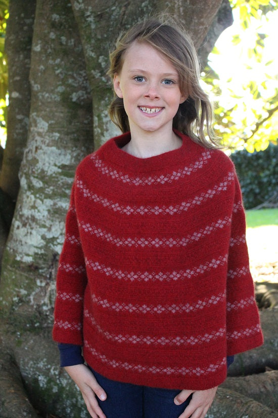 Cosy Kids Girl's Poncho