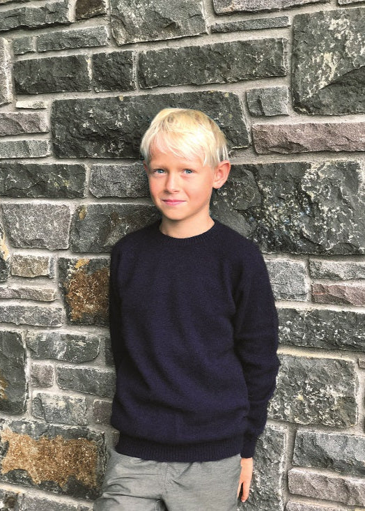 Cosy Kids Plain Crew Neck Jumper