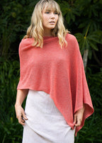 Lothlorian Cotton/Merino Mesh Poncho