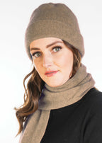 Merino Possum Koru Plain Beanie