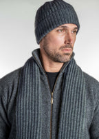 Merino Possum Ribbed Beanie