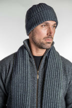 Merino Possum Ribbed Beanie