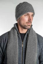 Merino Possum Ribbed Beanie