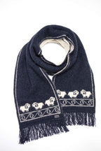 Merino Possum Koru Sheep Scarf