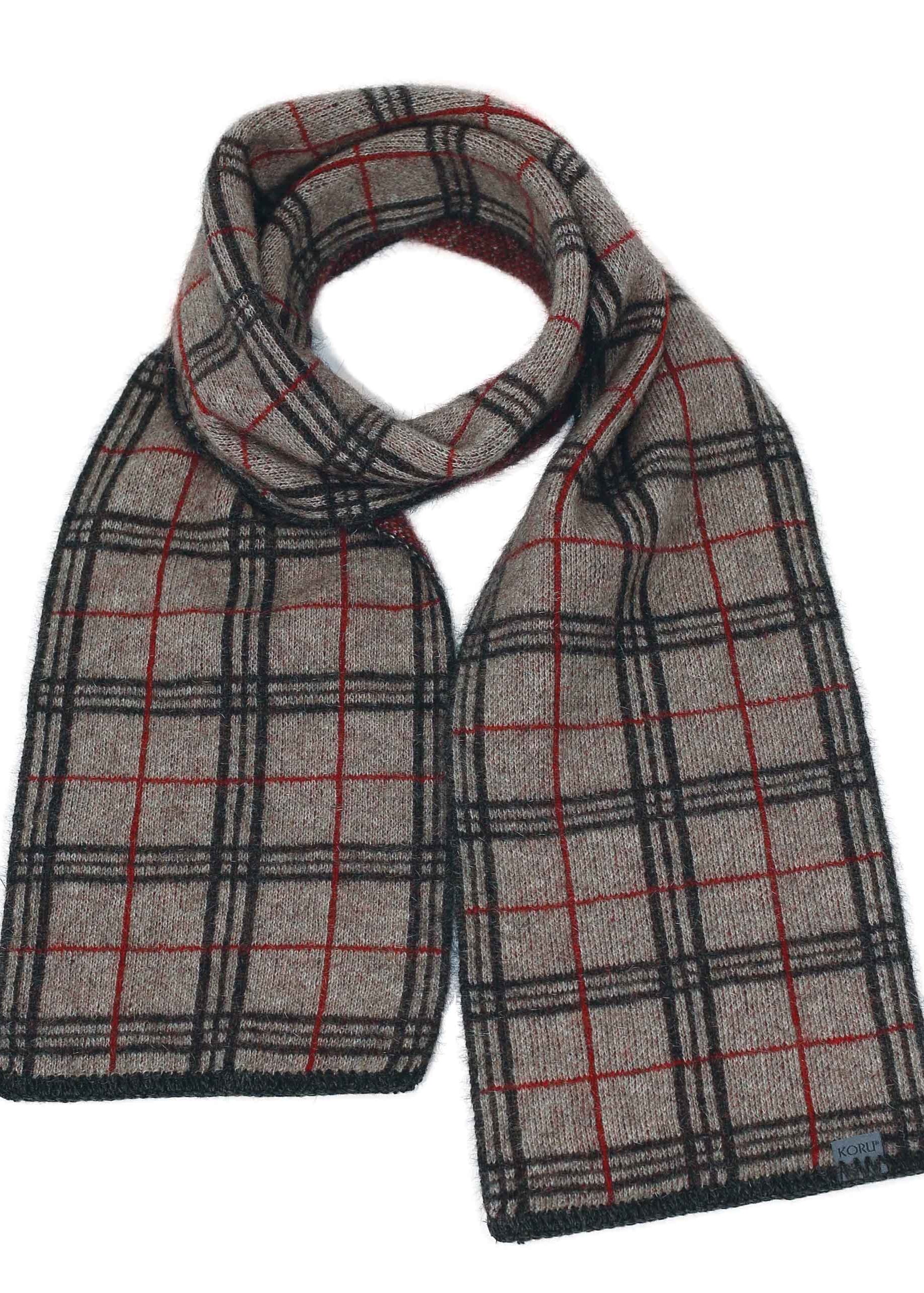 Merino Possum Tartan Scarf