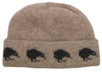 Merino Possum Koru Kiwi Beanie