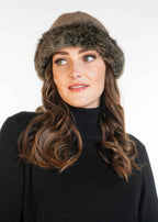 Merino Possum Koru Fur Trim Beanie