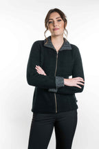 Koru Merino Possum Two Tone Zip Jacket