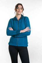 Koru Merino Possum Two Tone Zip Jacket