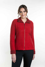 Koru Merino Possum Two Tone Zip Jacket