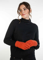 Merino Possum Koru Plain Gloves