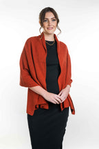 Koru Merino Possum Lightweight Moss Stitch Wrap