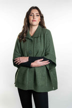Koru Merino Possum Cape with Pockets