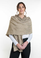 Koru Merino Possum Jacquard Wrap