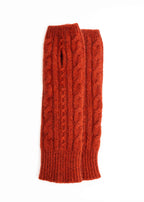 Merino Possum Koru Cable Glovelets