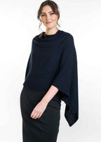 Koru Merino Possum Two Way Poncho