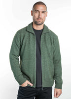 Koru Merino Possum Chevron Zip Jacket

A zip-through jacket with a textured pattern on the chest and sleeves.
This garment has knitted-in pockets.
Sizes S-XXL
Made in New Zealand

50% Merino Lambswool, 40% Possum Fur, 10% Silk
