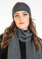 Koru Cable Headband

Possumsilk Collection™

Unisex, classic style. One size only&nbsp;

We have combined the qualities and natural warmth of fine merino wool with the softness of possum fur and added a little silk. Now you can enjoy the luxury of wearing this exclusive garment.
The vertical width of the band is 12.5 cm.

50% Merino Lambswool, 40% Possum Fur, 10% Silk

KO94