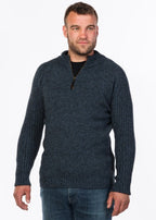 Merino and possum quarter zip MKM quarter zip classic jersey