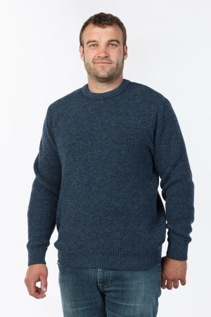Flint 100% Wool MKM Crew neck jersey