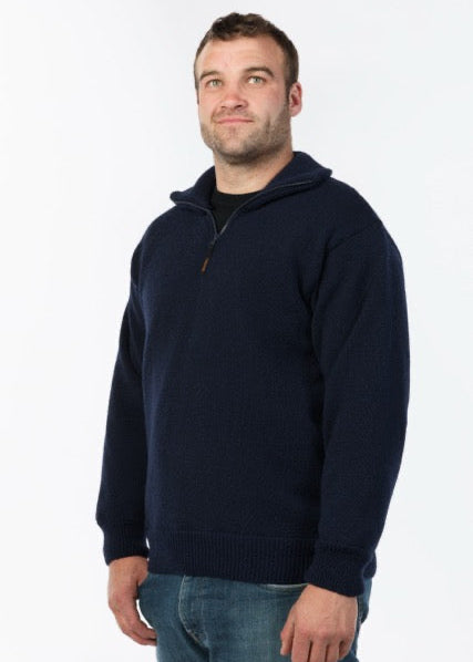 MKM Windbreaker Half Zip-Double Layer MS1745

The windbreaker is created using a unique double-layer system, made with a 100% NZ wool outer layer and a durable 100% polyester lining, designed to withstand all types of weather. These layers will keep you warm and dry when the nastiest weather blows in. A classic half-zip and collar style, hardwearing and heavyweight for ultimate outdoor performance.

Sizes available: XS-3XL
Available colours: Black, Navy
