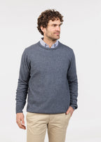 Merino possum plain crew neck Made in New Zealand
