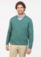 Native World Merino Possum silk Classic V Neck jersey.Made in New Zealand . Great for casual wear, golf, tennis, bowls, pickleball.