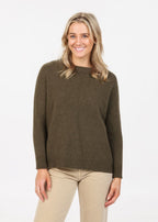 Native World Merino Possum Classic Cable Cardigan