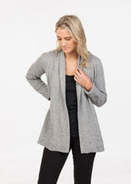 Native World Merino Possum Classic Cable Cardigan. Made in New Zealand 