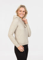 Made from a unique blend of possum fibre &merino
Warm without weight
Luxuriously soft
Low pill & long wearing
Sustainable
Pure New Zealand made
NB888