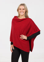 Native World Merino Possum Anyway Wrap Possum,Merino and silk. Colour Berry