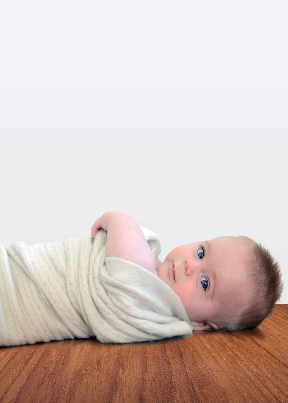 Heirloom baby blanket from native world . Merino possum 