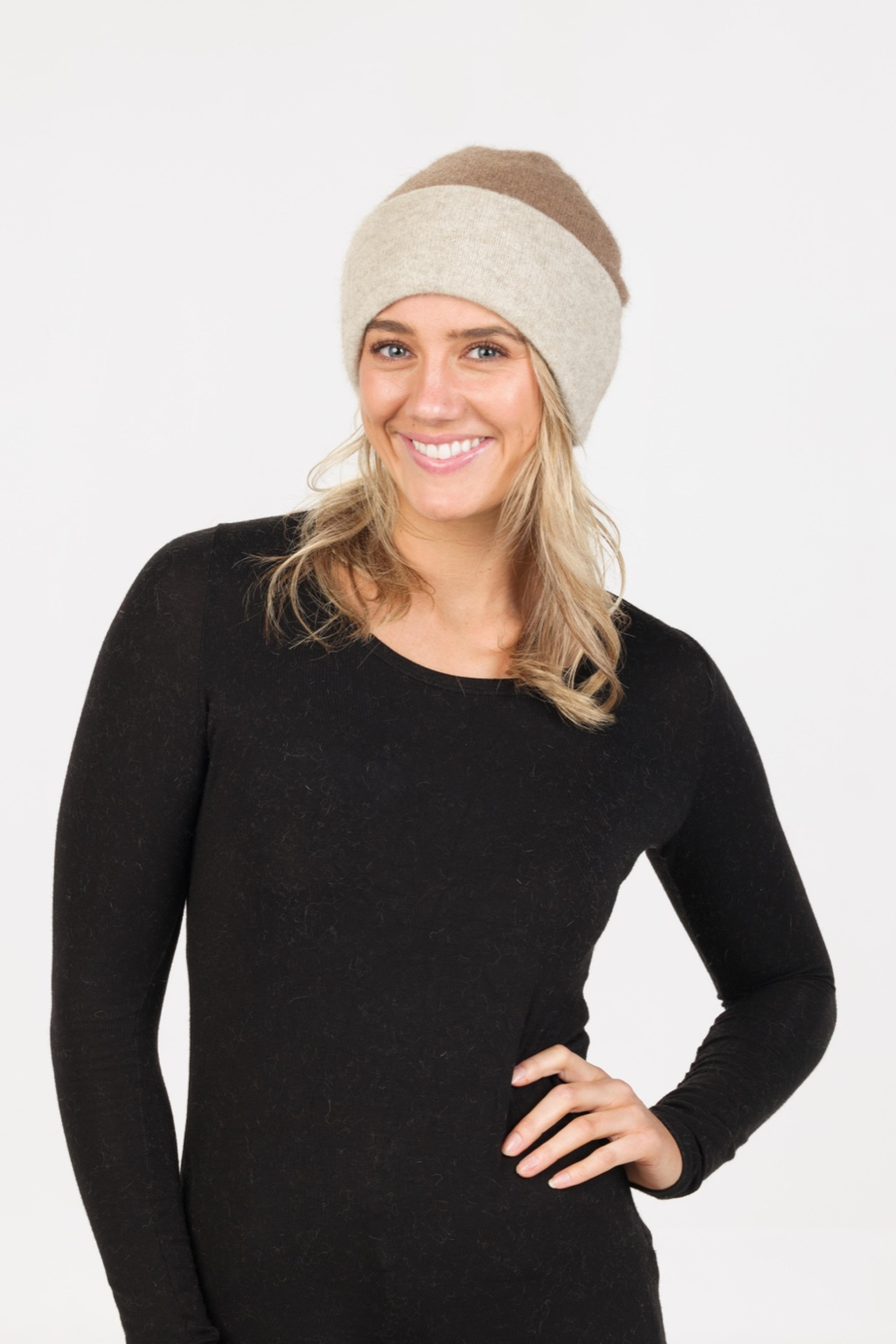 Merino Possum Reversible Beanie