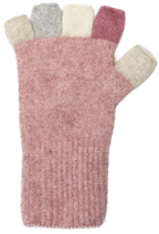 Merino Possum Multicolour Womens Fingerless Glove